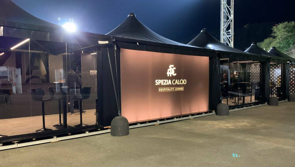 La Lounge Hospitality dello stadio Picco