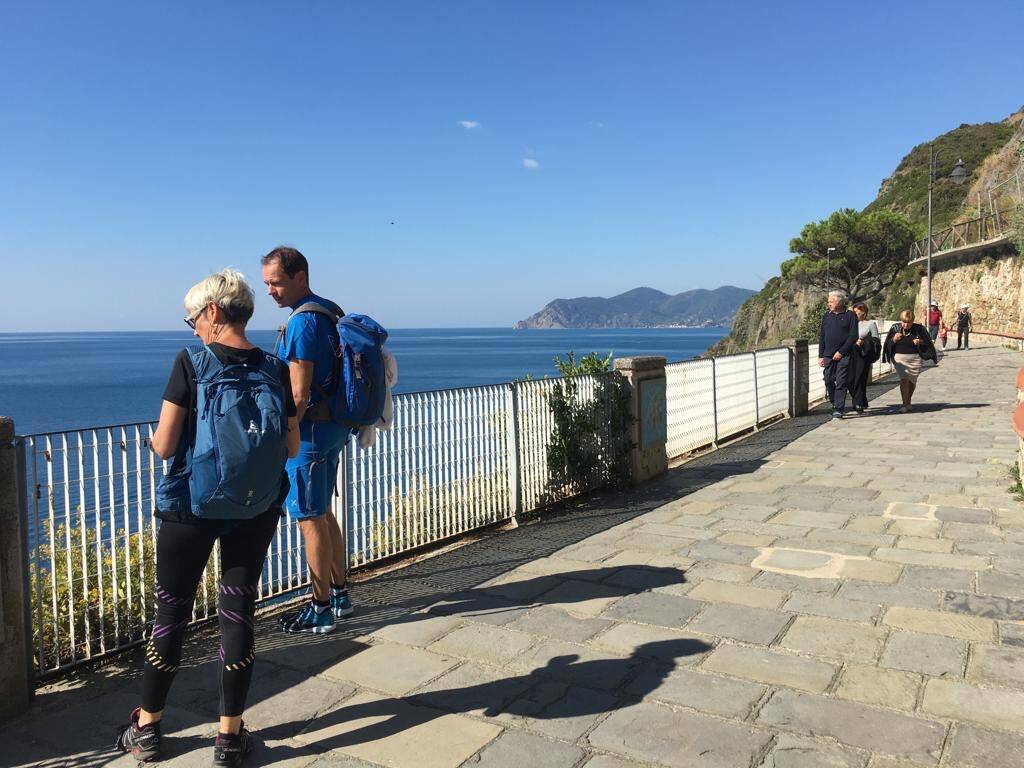 Turisti a Riomaggiore