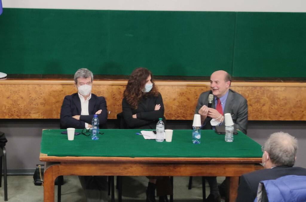 Andrea Orlando, Manuela Cavallo e Pier Luigi Bersani