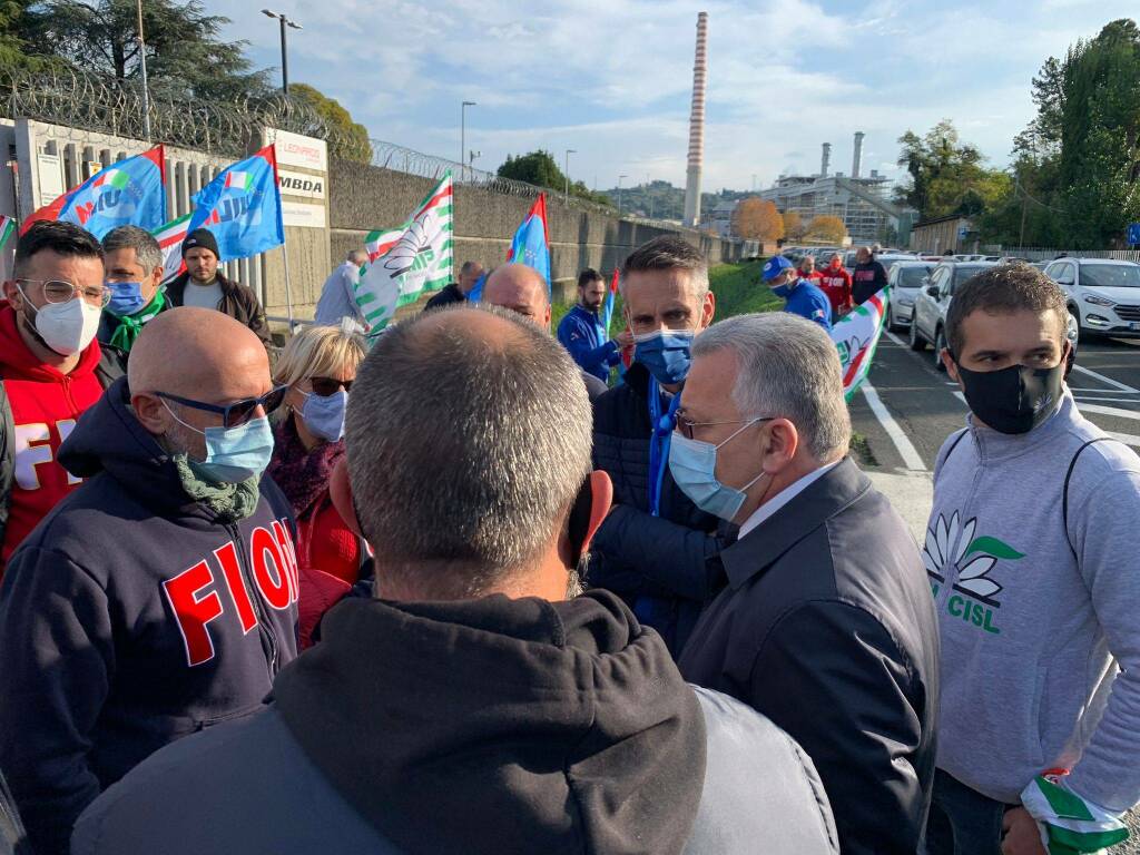 Il sindaco Pierluigi Peracchini incontra i vertici sindacali di Oto Melara