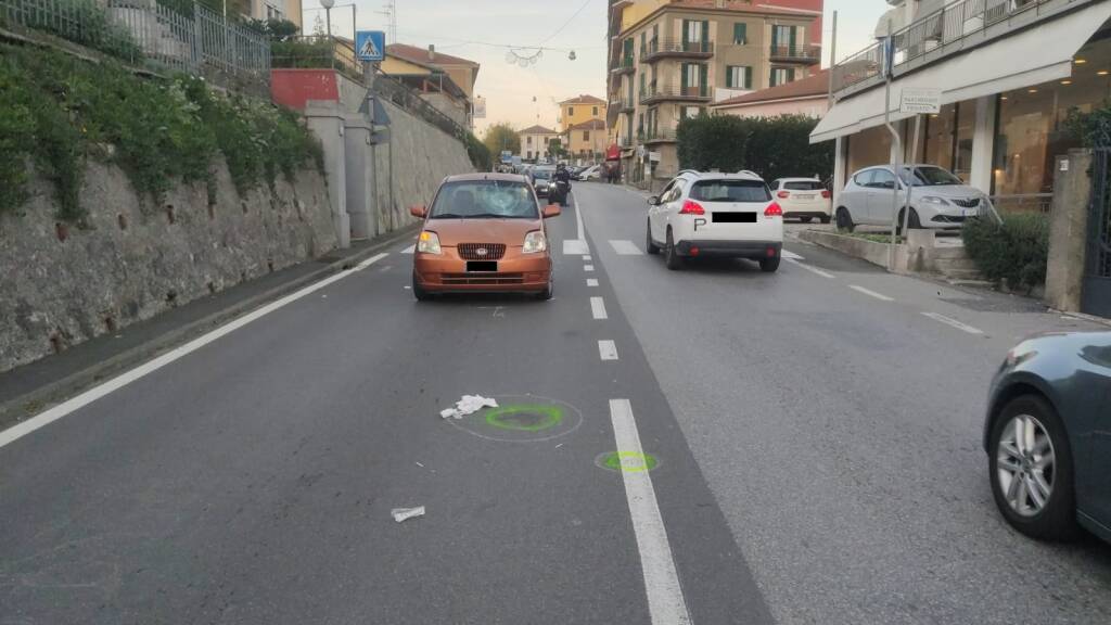 Incidente stradale in Via Sarzana