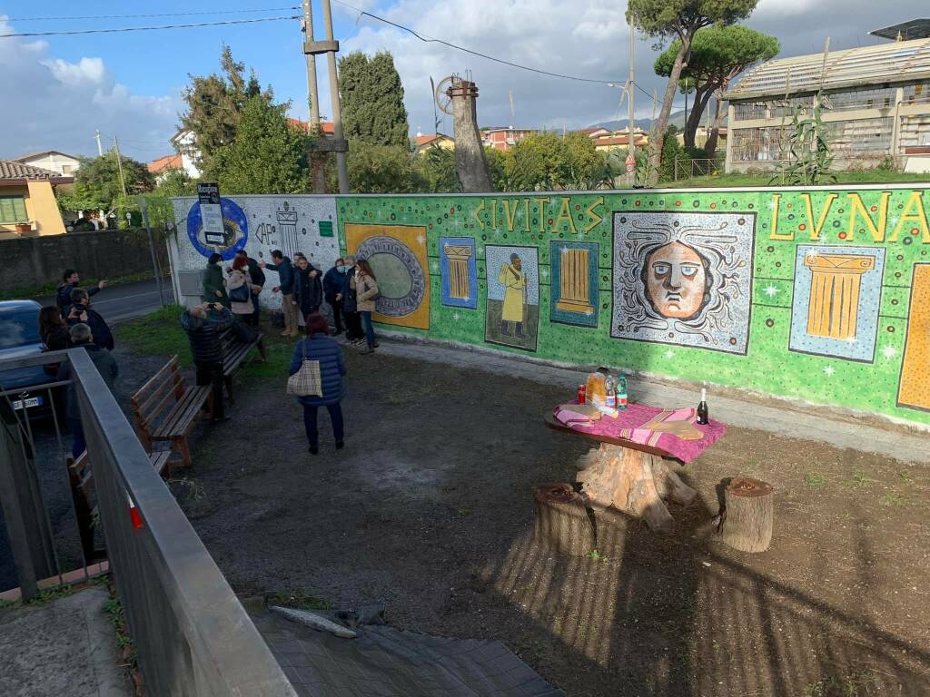 Nuovo murales "Civitas Lvna"