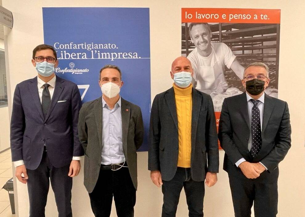 Nicola Carozza, Luca Comiti, Paolo Figoli e Giuseppe Menchelli