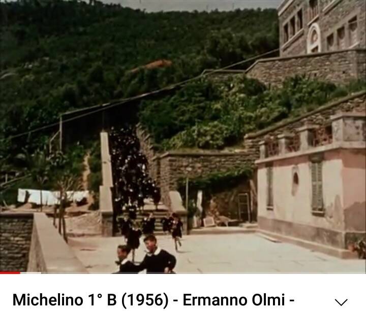 Le scuole di Porto Venere nel corto "Michelino 1^ B" di Ermanno Olmi