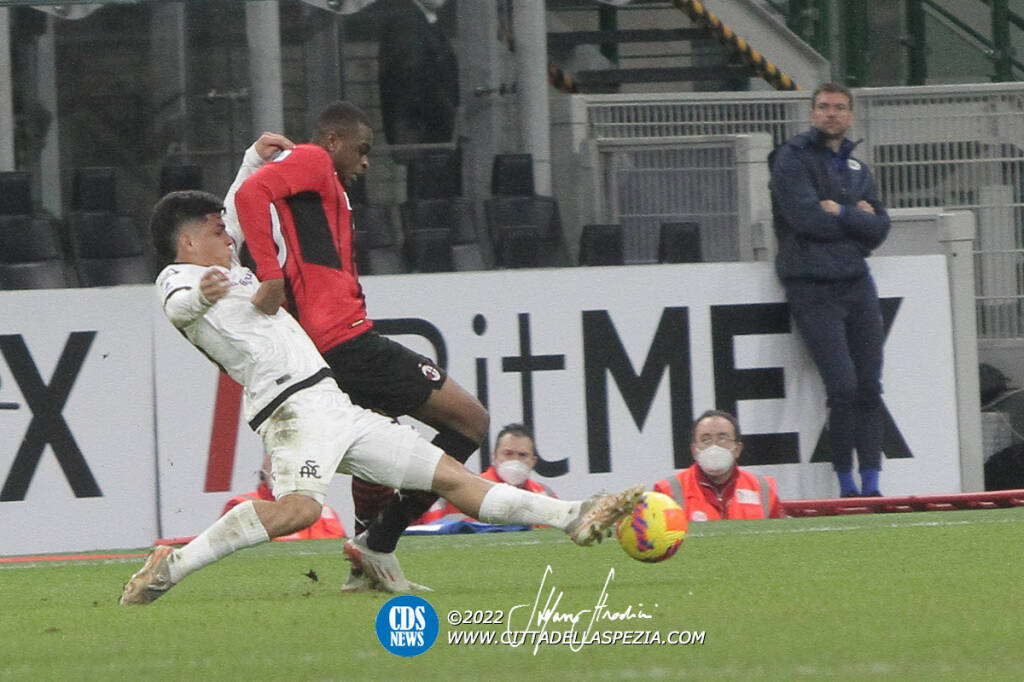 MILAN - SPEZIA 1-2 (17/01/2022)