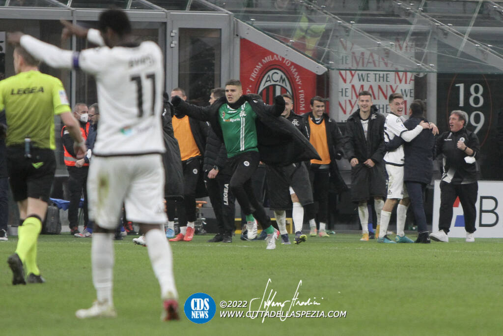 MILAN - SPEZIA 1-2 (17/01/2022)