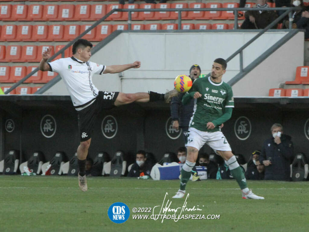 SPEZIA - HELLAS VERONA 1-2