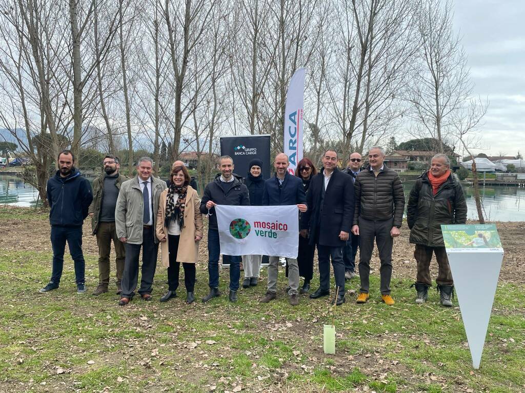 Inaugurazione piantumazione piante progetto "Fondo Oxygen Plus"