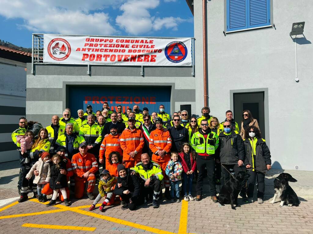 Inaugurazione sede della Protezione Civile di Porto Venere