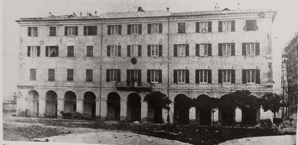 L'ex albergo Odessa di Via Persio