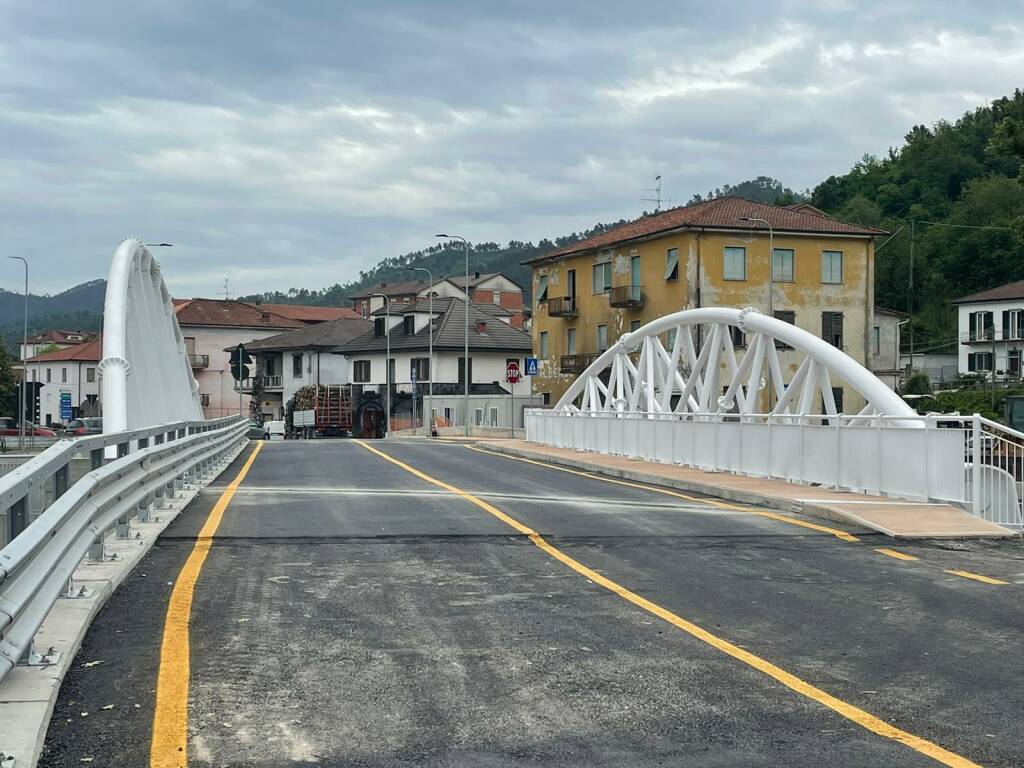 Borghetto Vara, il ponte sul torrente Pogliaschina