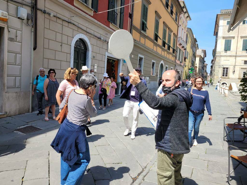 Crocieristi a Sarzana