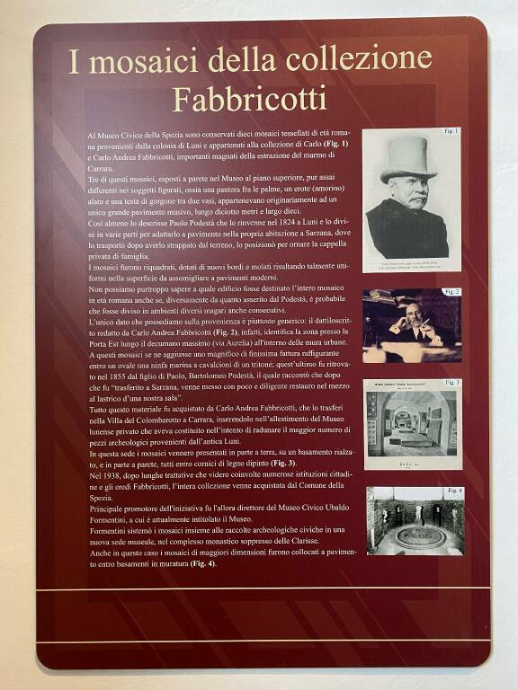 I mosaici della collezione Fabbricotti