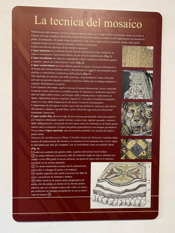 I mosaici della collezione Fabbricotti