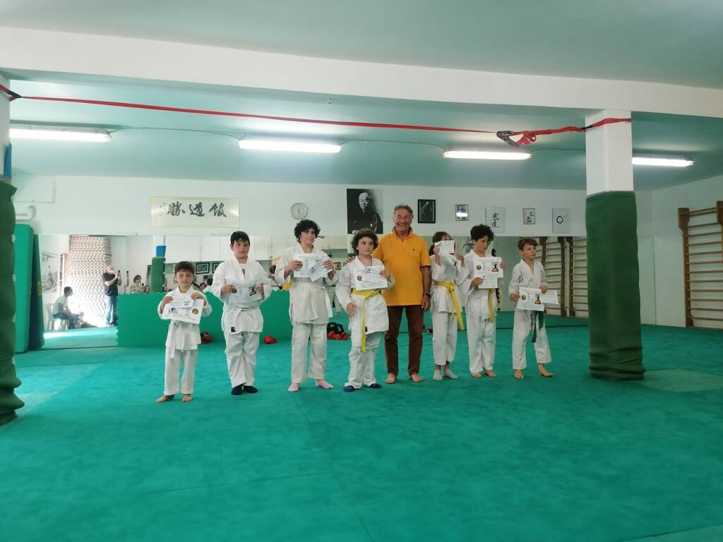 Lerici, tempo di esami per i bambini del karate