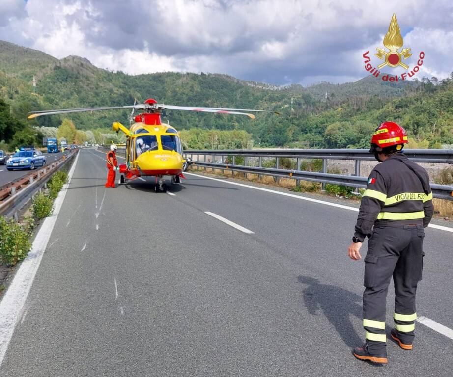 Incidente stradale in A12