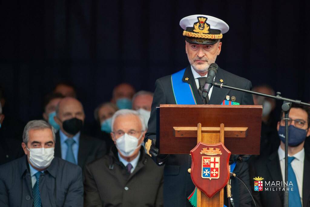 L'ammiraglio Enrico Credendino (foto Marina Militare)