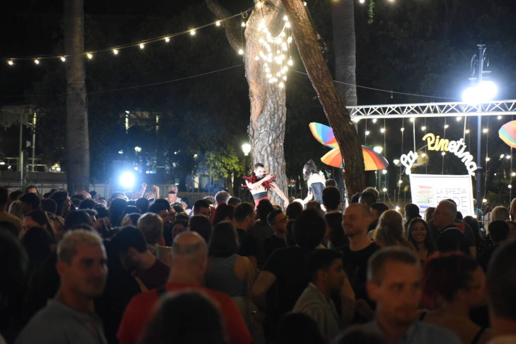 La Spezia Pride, la prima serata prima della parata nelle foto di Luca Giacopinelli