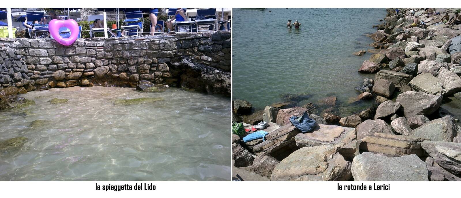 Le spiagge scomparse a Lerici, al Lido e alla Rotonda