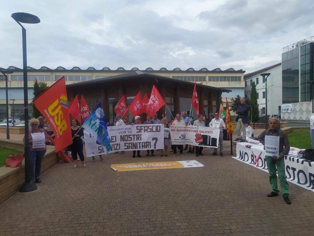 Manifestazione sanità tour