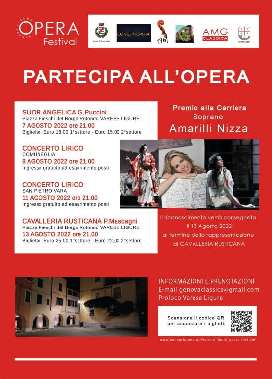 L\'Opera riabbraccia Varese Ligure