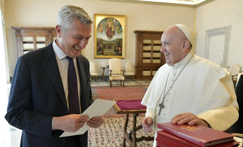 Filippo Grandi e Papa Francesco (unhcr.org)