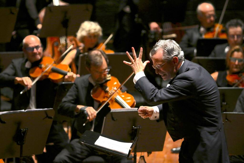Il direttore d'orchestra Fabio Luisi
