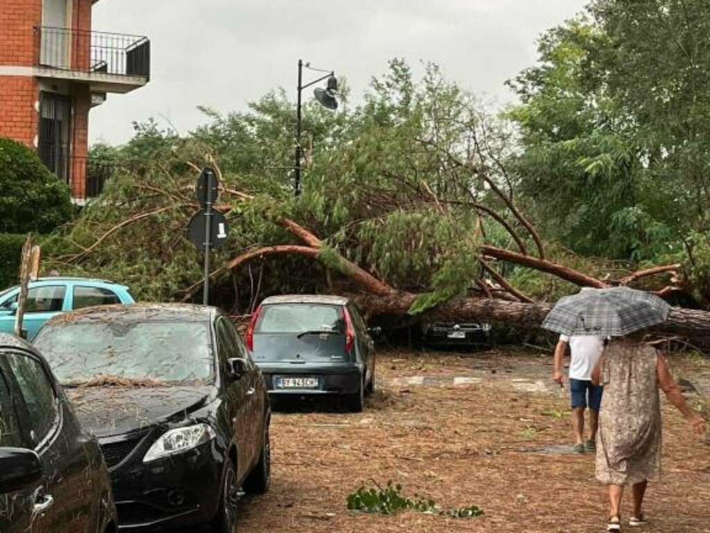 Maltempo a Marinella