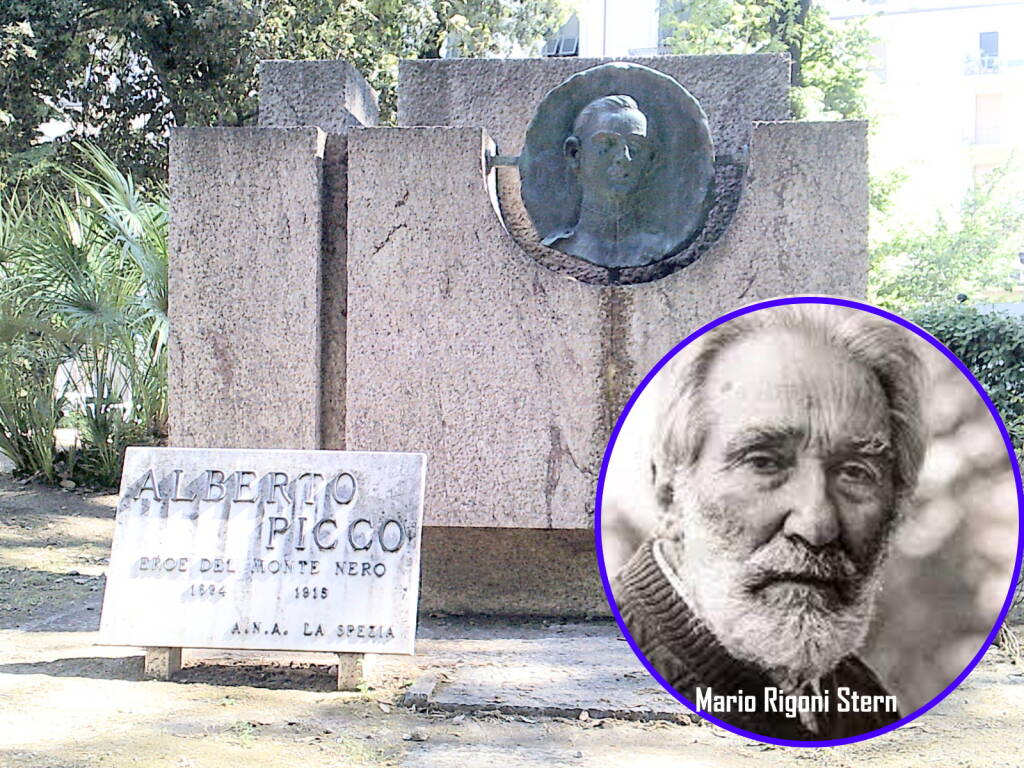 Mario Rigoni Stern e il monumento ad Alberto Picco