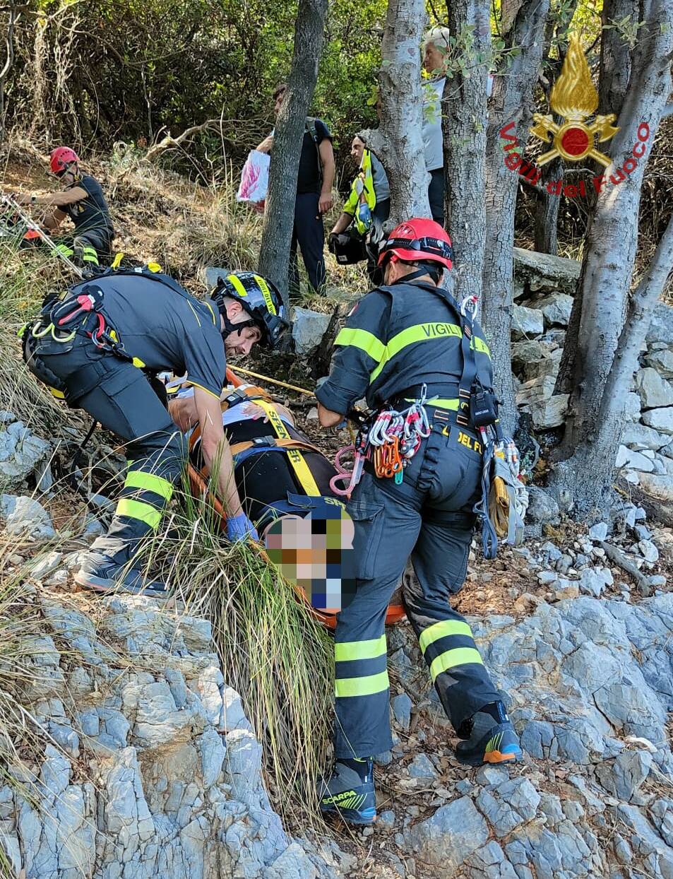 Soccorso a turista sulla Palmaria