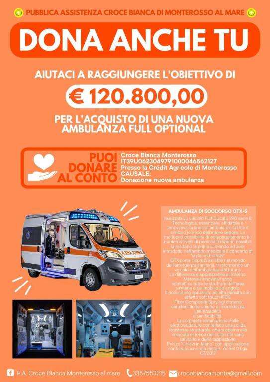 Locandina Monterosso ambulanza