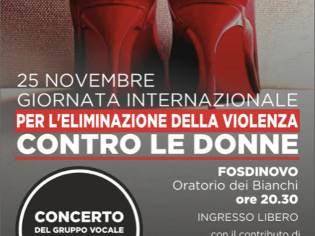 Sanam Vakil e il concerto dei Maricanti. Anche Fosdinovo celebra la giornata contro la violenza sulle donne