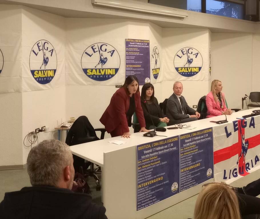 Intervento di Roberta Pompei, segretario Lega Val di Magra