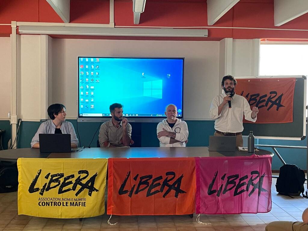 Marco Antonelli all'assemblea di Libera dedicata a Dario Capolicchio