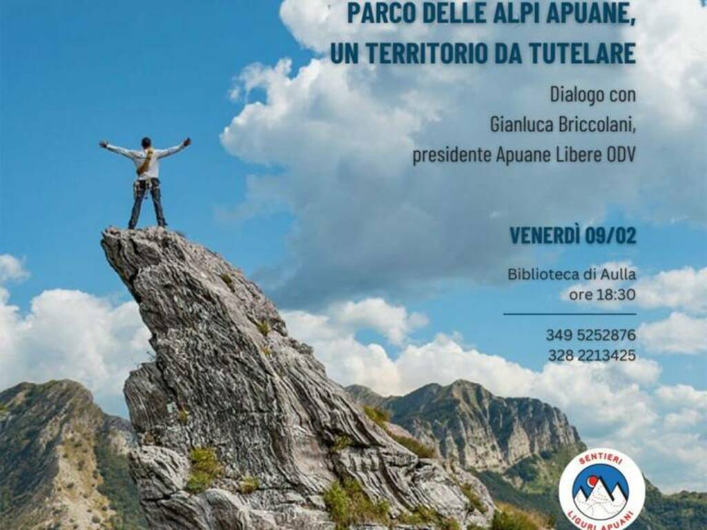 “Parco delle Alpi Apuane, un territorio da tutelare”, incontro ad Aulla
