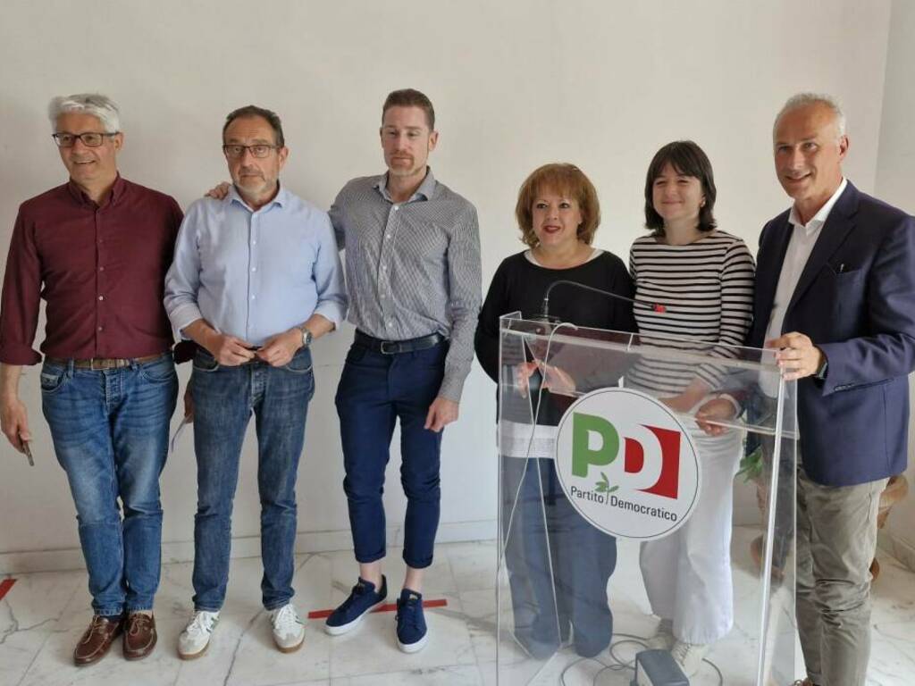 Andrea Montefiori, Dino Falugiani, Marco Raffaelli, Viviana Cattani, Martina Giannetti e Andrea Frau